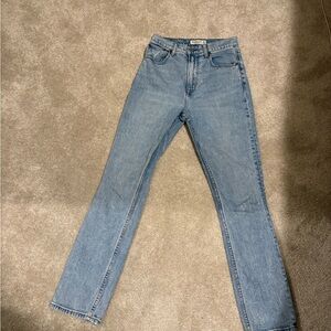 Abercrombie & Fitch Light Blue Straight Leg Jeans